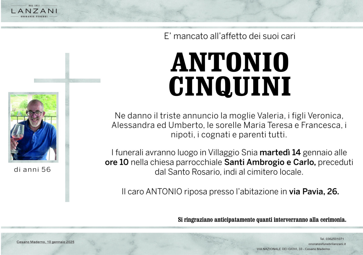 Cinquini Antonio